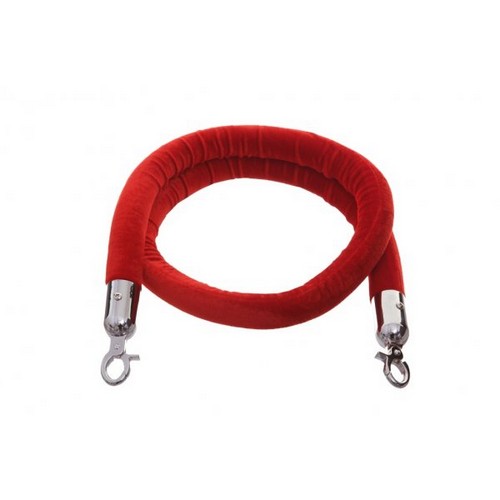 Rental store for 8 foot red velour rope in STOREAREA2