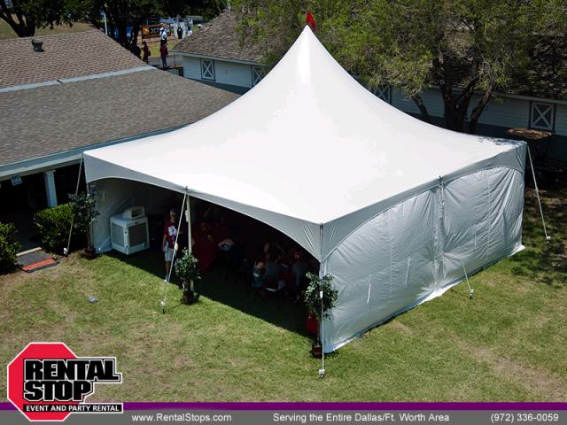 Rental store for 30 foot wide high peak tents in STOREAREA2