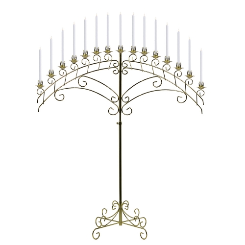 Rental store for 15 lite fan candelabra in STOREAREA2